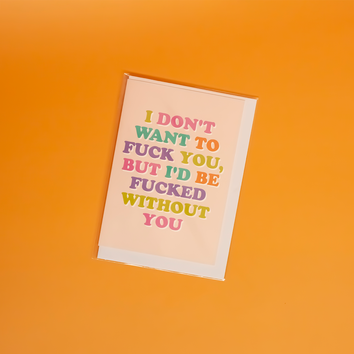 I Don't Want To F*ck You Card