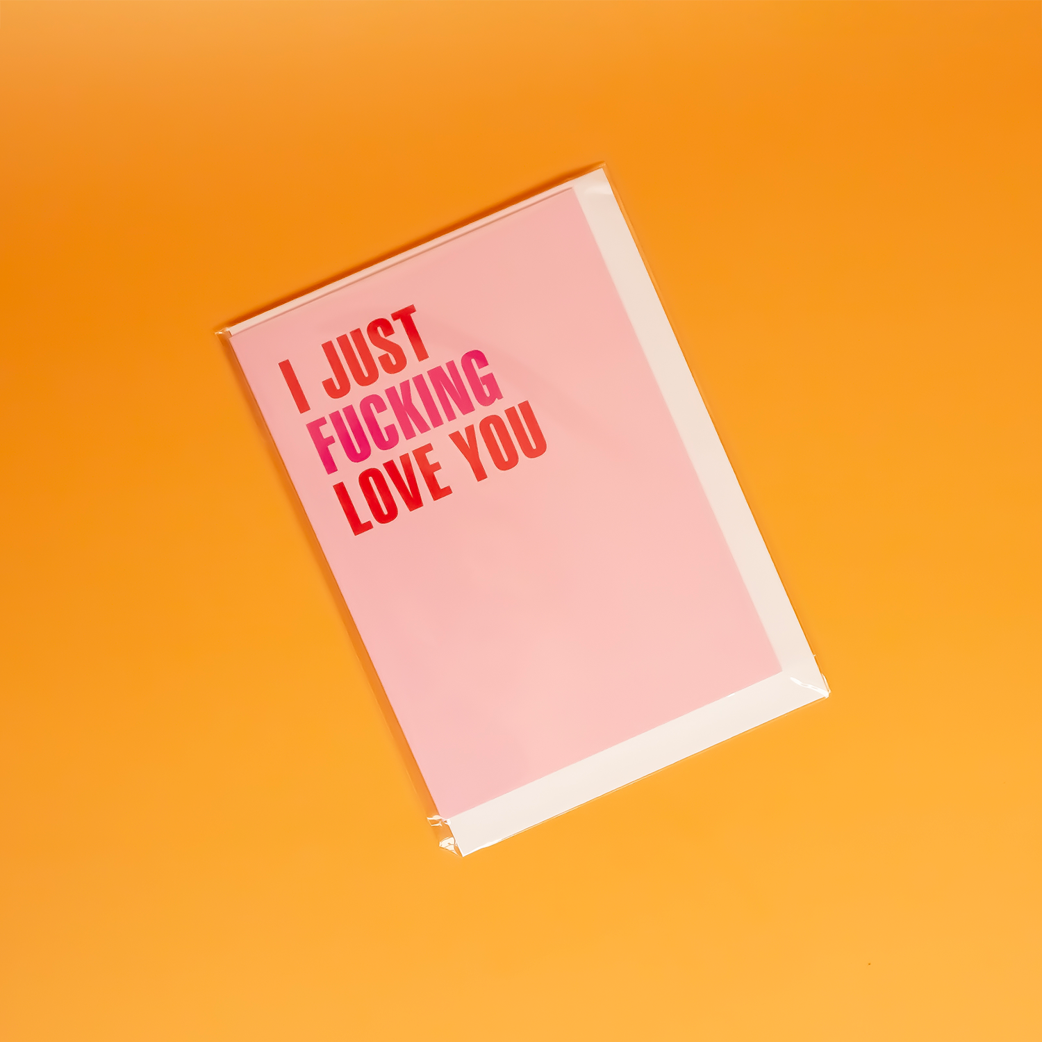 I Just F*cking Love You Card