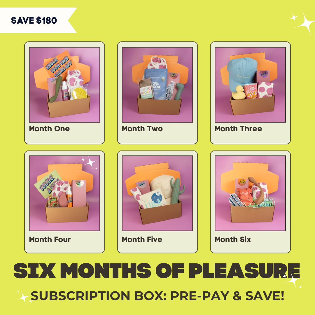 Six Month Prepaid Sex Toy Subscription | Monthly Vibrator Box Australia That's The Spot Six Month Prepaid Sex Toy Subscription | Monthly Vibrator Box Australia That's The Spot