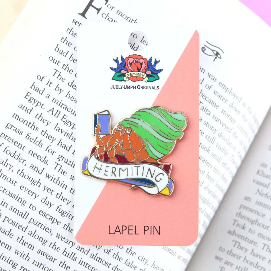 Hermiting Crab Pin