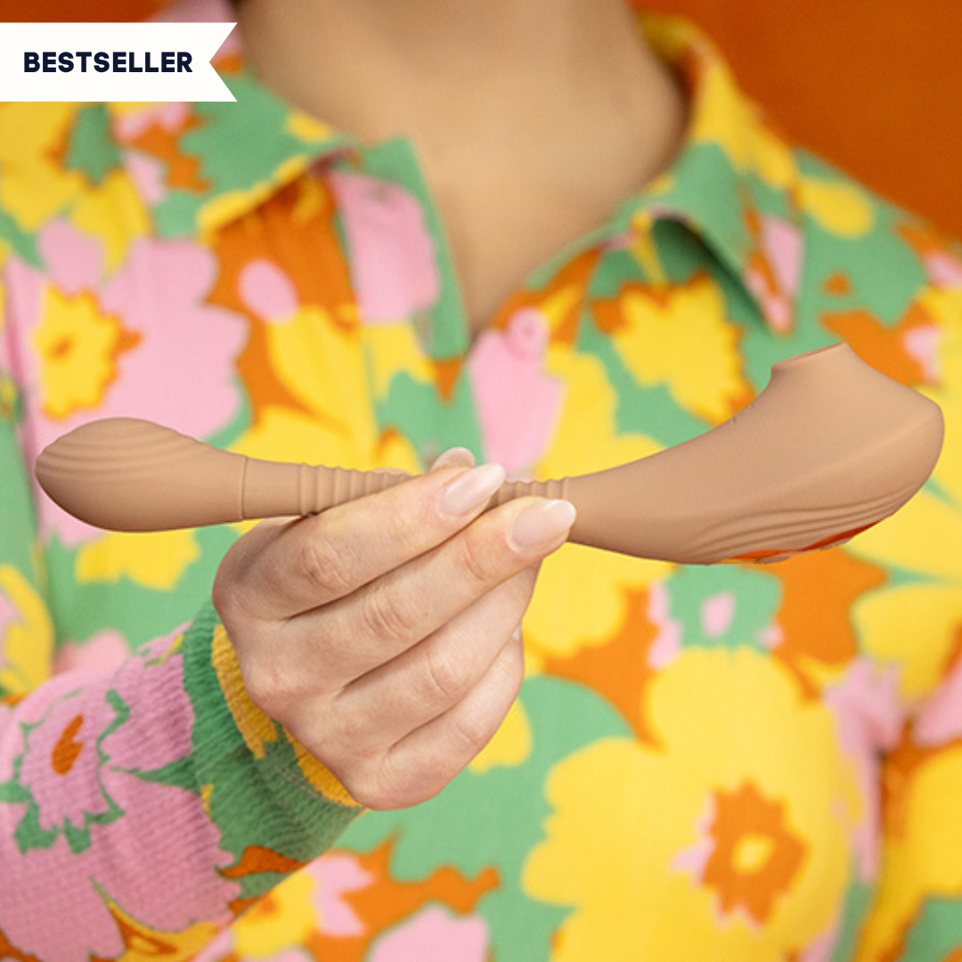 suction vibrator with vibrating bulb for women