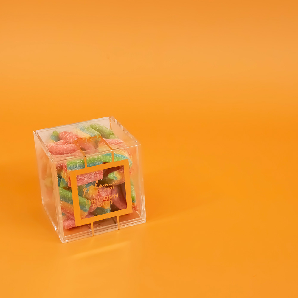 Unicorn Food Candy Cube