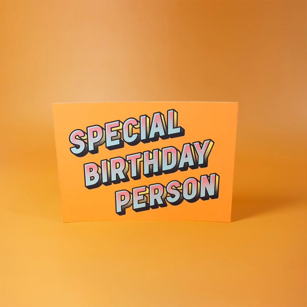 Special Birthday Person