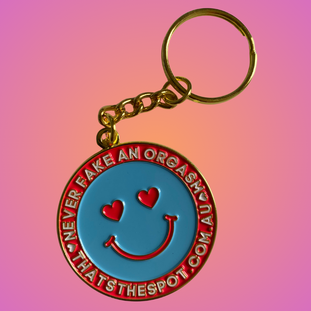 Never Fake An O Key Ring